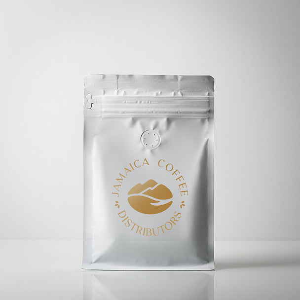Silver coffee bag with 'Jamaica Coffee Distributors' logo on a white background. Purist coffee
Single estate
Organic coffee beans
Fresh coffee beans
Best coffee beans
Gift for coffee lovers
best coffee beans top selling coffee beans Christmas coffee Top quality coffee, mother day gift 2026, father day gift 2026, birthday gift trends, father day gift for dad father day gift for father mother day gift for mom, mother day gift for mother birthday gift for college, great birthday gift birthday gift 2025, coffee